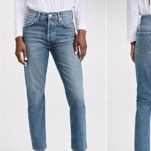 Citizens Of Humanity Blue Straight Leg Jeans